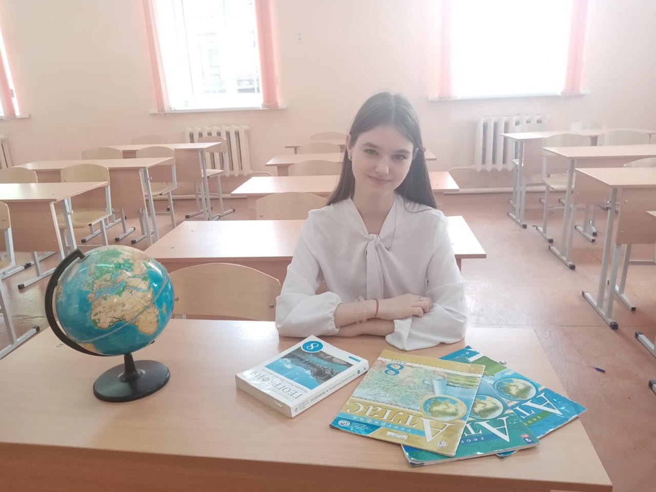 Ученица школы №3 стала призёром отборочного тура олимпиады по географии &quot;Земля - наш общий дом!&quot;.