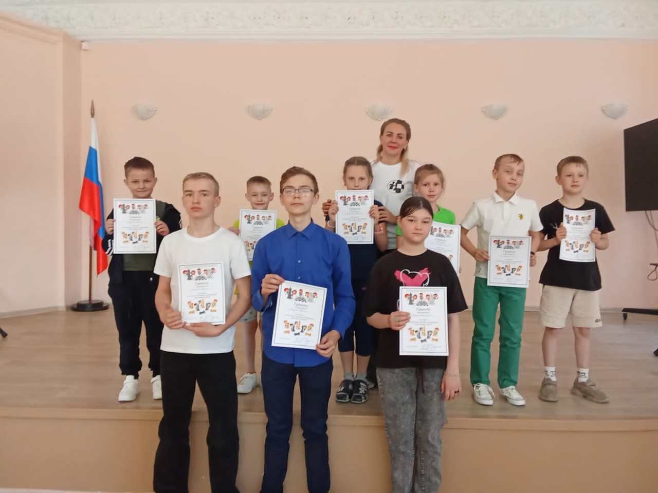 Отчётный шахматный турнир прошёл в центре детского творчества.