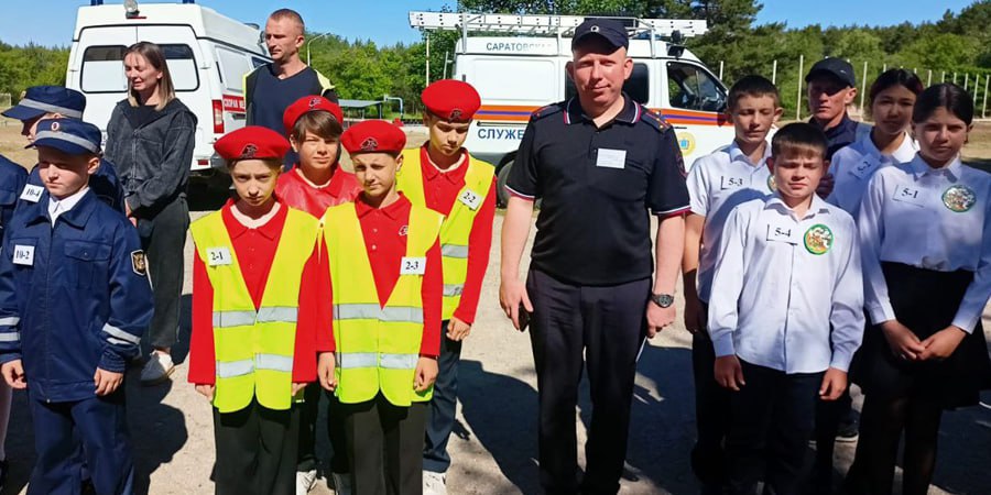 Команда аткарских ЮИДовцев вошла в пятерку лучших в Саратовской области.