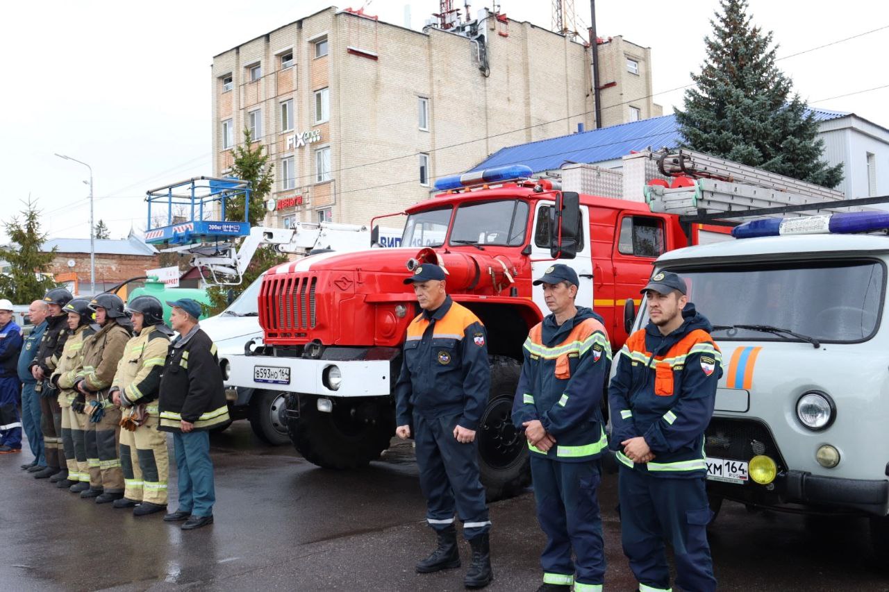 Проводится протиаварийная командно-штабная тренировка.