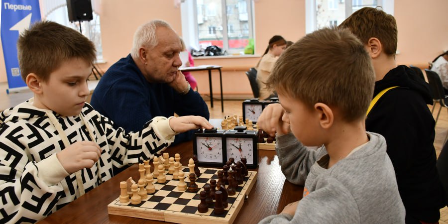 В центре детского творчества прошел турнир по шахматам.