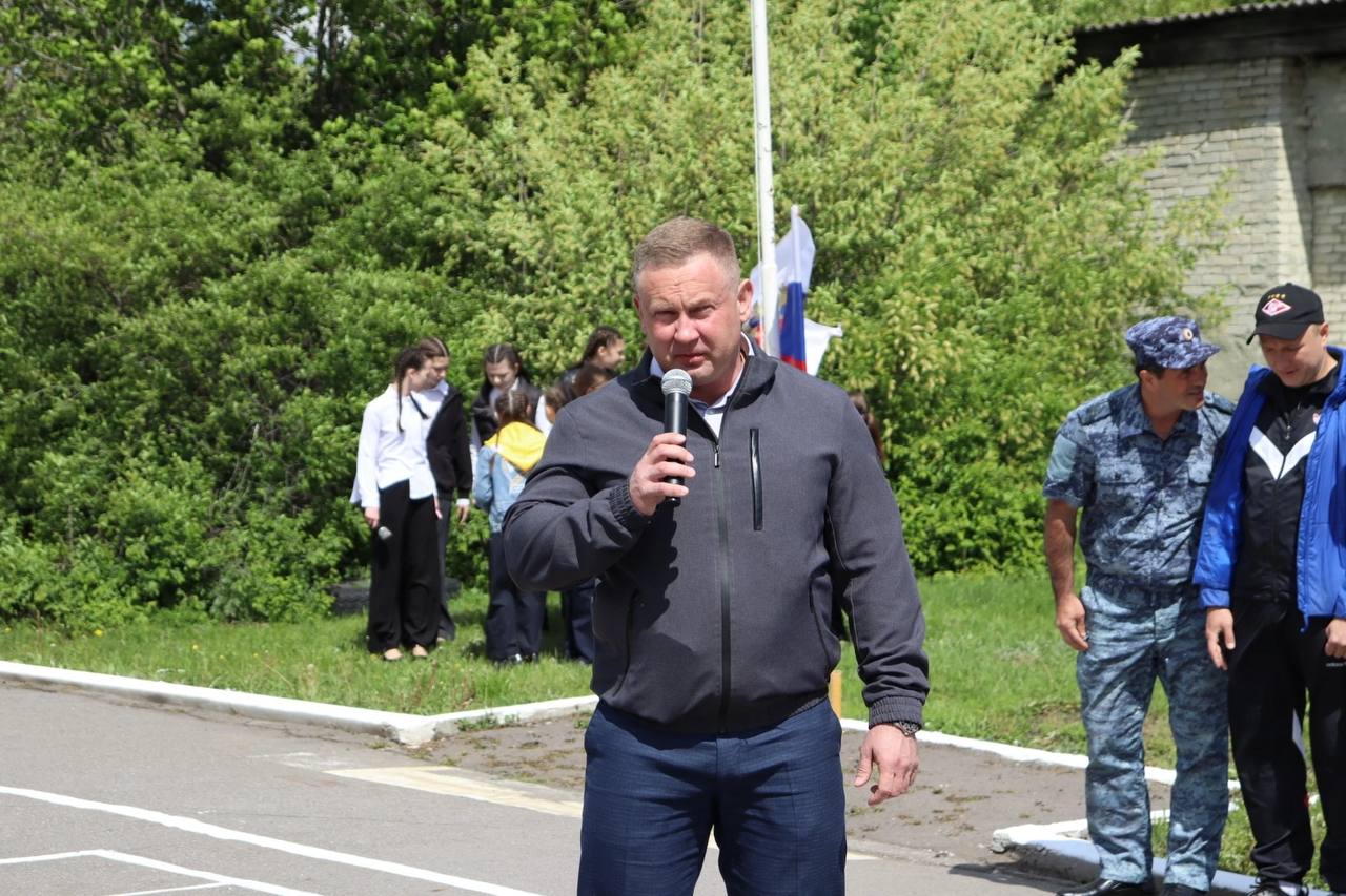 Виктор Елин дал старт военным полевым сбором в селе Елизаветино.