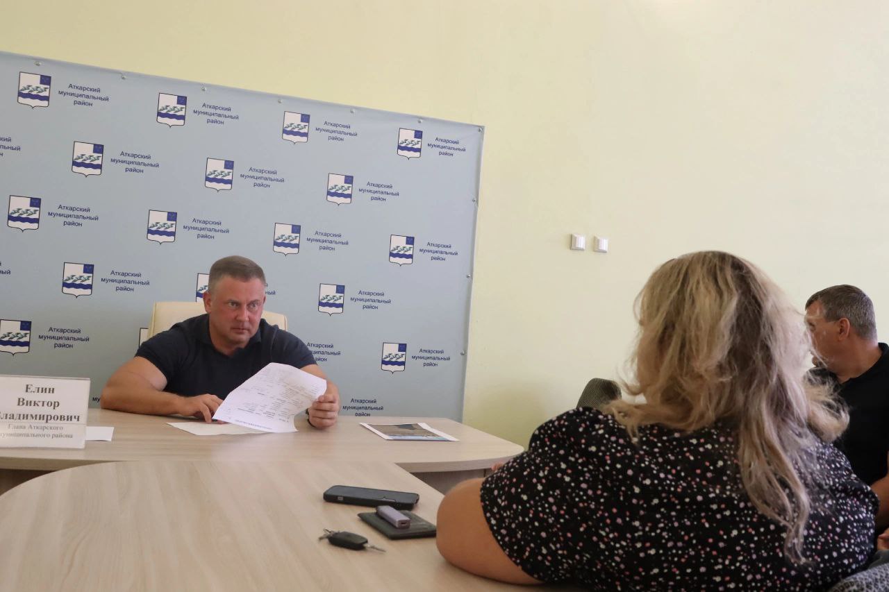 Глава района провел личный приём жителей.
