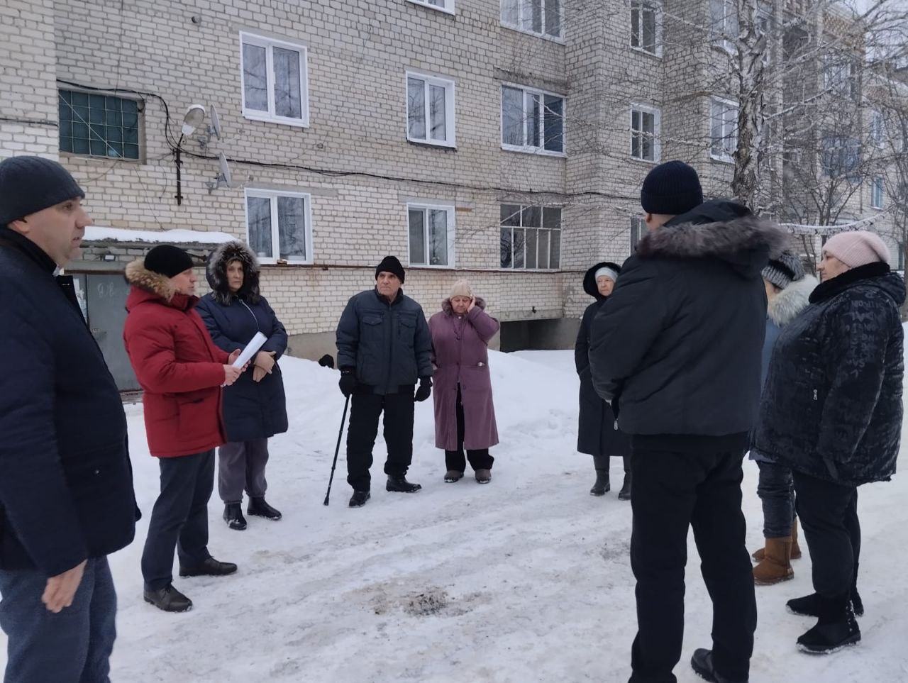 Этого долго ждали жильцы многоквартирки.